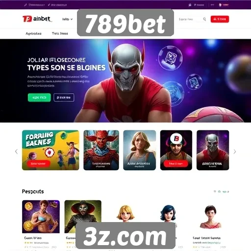 Novidades no design do site 789bet atraem jogadores